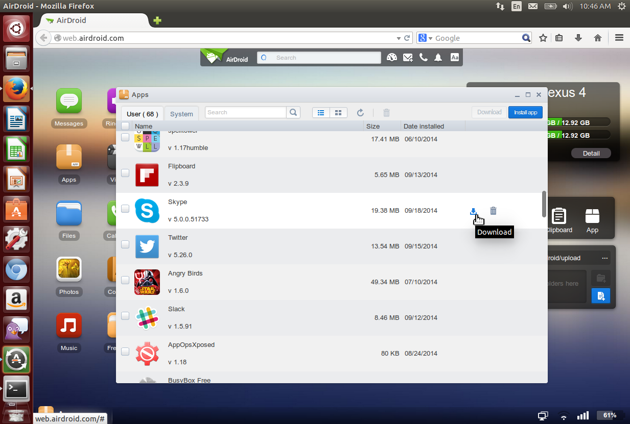 Airdroid download for android